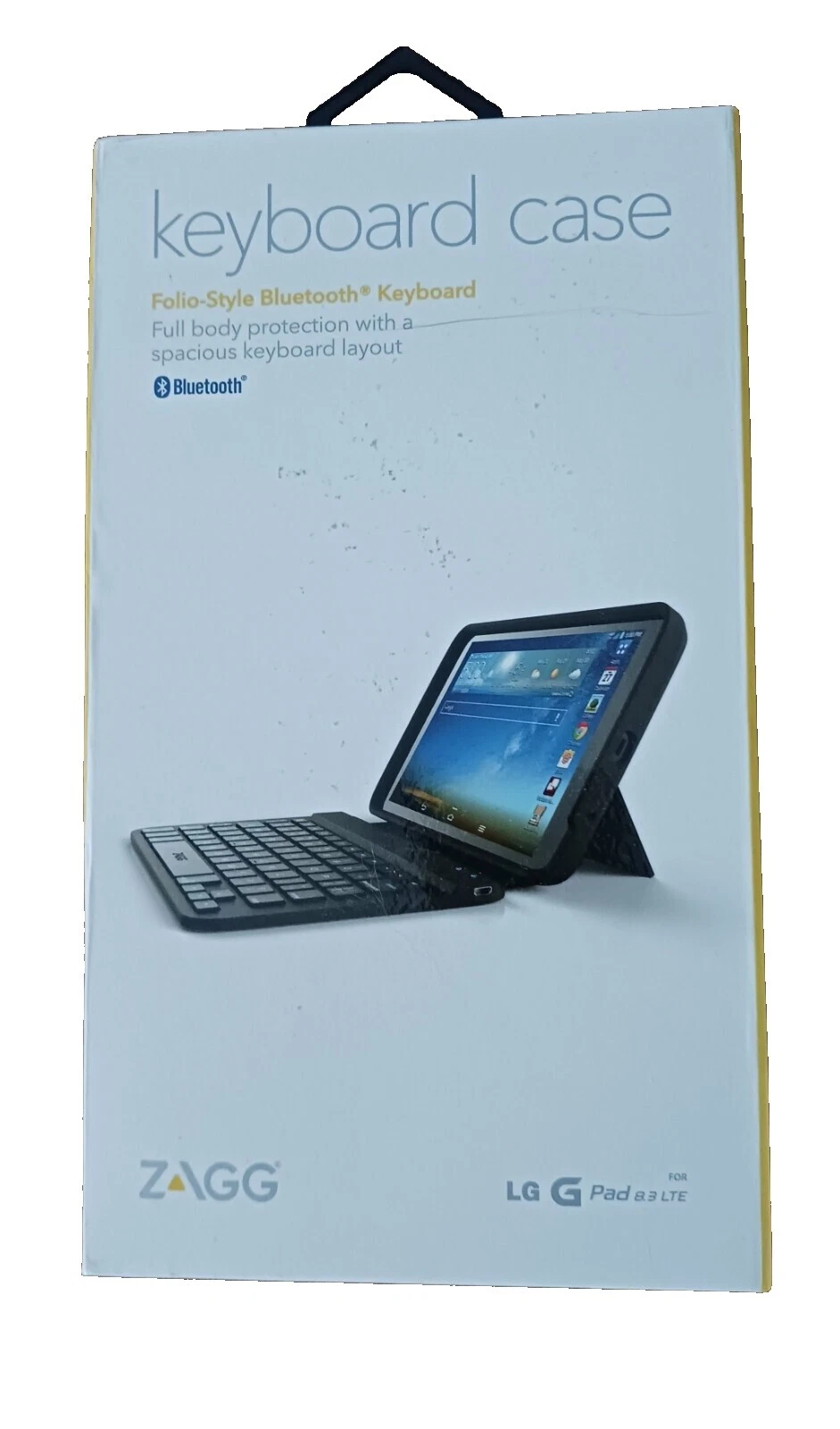 Tablet ZAGG Preto e Capas com Estojos de folio dobrável e-Reader