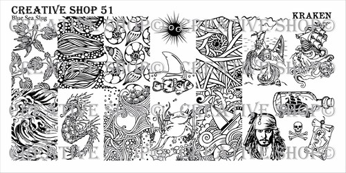 Creative Shop Nail Art Stanzplatten Sammlung Stanzdesigns ~ Brandneu - Bild 36 von 98