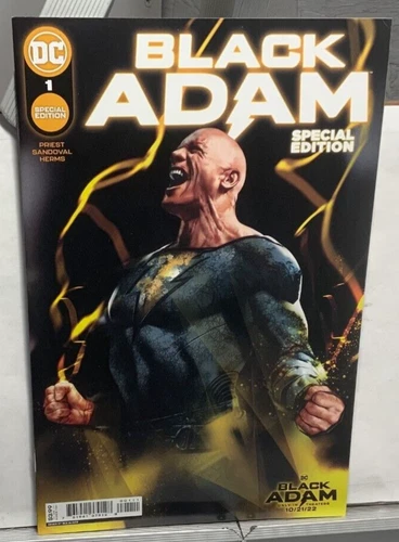 Black Adam Special Edition #1 Ben Oliver Movie Variant DC Comics 2022