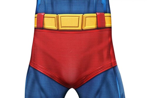 Superman Legacy Clark Kent Cosplay Jumpsuit Costume Bodysuit 3D Zentai Halloween - Picture 10 of 21
