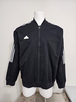 adidas Men's Tiro Woven Bomber Jacket IP3791 Black Size XL