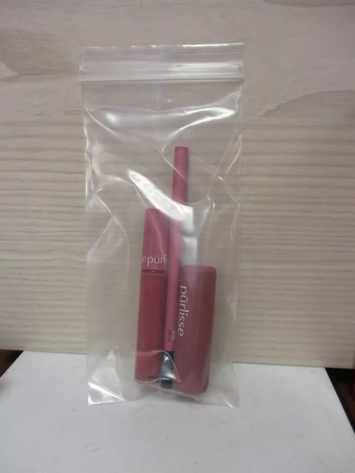 Purlisse Lip Kit Trio Mauve Berry-Velvet Crush-Elevate Your LipGame 3Pc No Box - Image 3 of 4