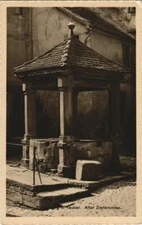 Old postcard postcard Rothenburg - Old drawing fountain GERMANY (1075758)