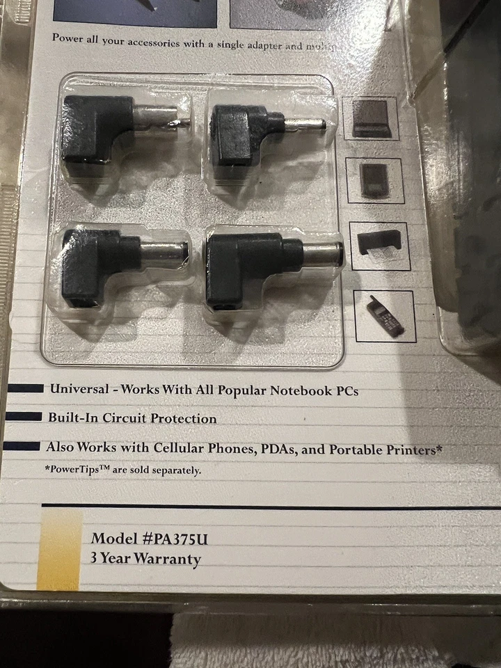 Adaptador de corriente universal automático/aire portátil Targus PA375U nuevo Foto 4 de 4