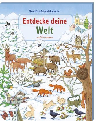Thumbnail - Pixi "entdecke" Adventskalender 2023, M. 14 Buch, M. 6 Buch, M. 4 Buch