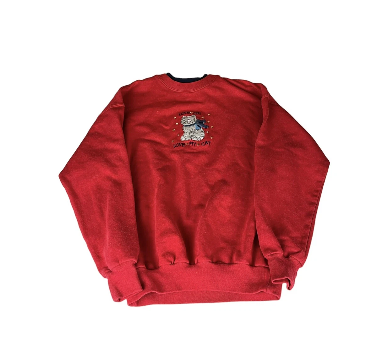 Sweatshirt with sales attached collar
