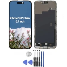 For iPhone 15 Pro Max LCD Screen Touch Digitizer Display Replacement Assembly