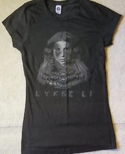 LYKKE LI Swedish pop singer T-shirt, Electronic dream, Indie, Electropop Kids LG