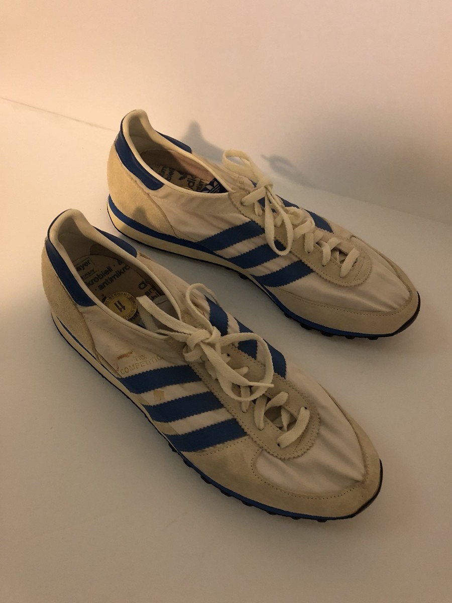 Por nombre Sophie pensión Vintage NEW 1980's Adidas TRX Competition MADE IN WEST GERMANY Men Size 11  | eBay