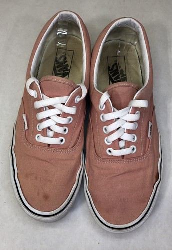 Pre-Owned Vans Off The Wall 751505 Coral White Sneaker Men’s Sz 8.5 Women’s 10 - Picture 3 of 12