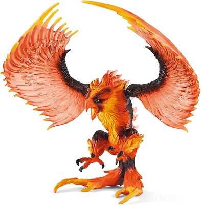 NEW Schleich Eldrador Lava Monster Phoenix     Figure with Poseable Wings Tags