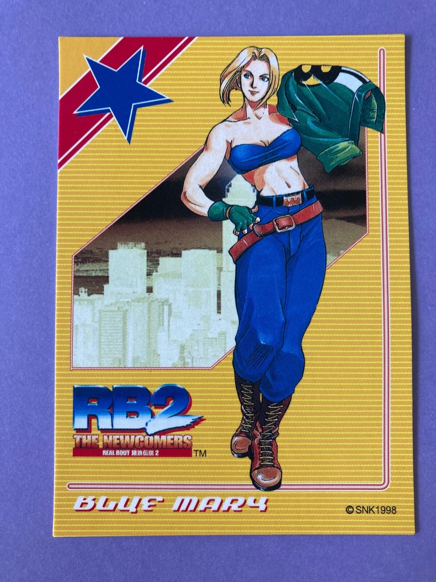 BLUE MARY REAL BOUT FATAL FURY SPECIAL SNK Card Japanese | eBay