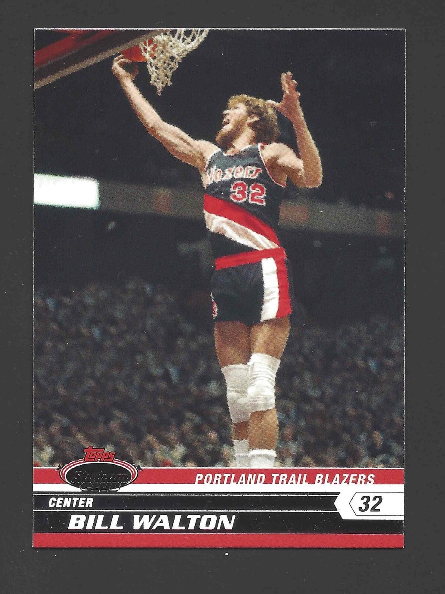 2007-08 Stadium Club #86 BILL WALTON Raw Portland Trail Blazers