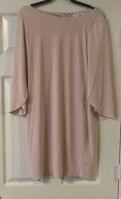 Calvin Klein Pink Bell Sleeve Dress NWT $99 Calvin Klein Bell