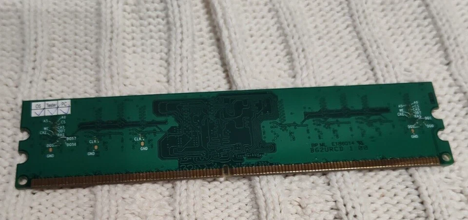 Oxxco 512MB PC2-4200-533MHz Ram Stick Computer Memory - Image 2 of 2