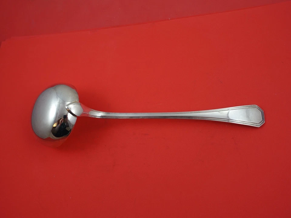 Concha de sopa America by Christofle France Silverplate 11 3/4" - Imagem 2 de 2