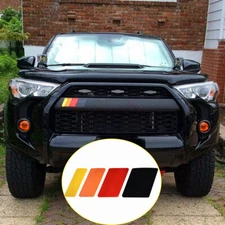Fit For Toyota Tundra 4Runner Stripe Tri-Color Decal Sticker Car Truck Universal