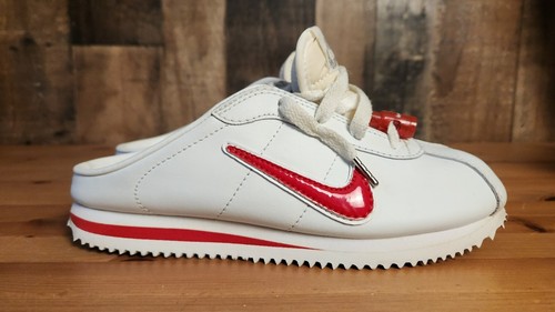 Vintage Y2K 2002 Nike Cortez Mule Slide On Sneaker 603155 Sz 6.5 Women's Rare OG - Picture 2 of 13