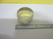OPTICAL LARGE THICK CONVEX CONCAVE LENS NICE LASER OPTICS AS IS BIN U4-B-02