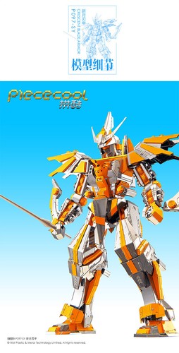 3D Metal Puzzle Assembly Metal Model Kit DIY 3D Laser Cut Model Puzzle Toys Gift - Picture 4 of 7