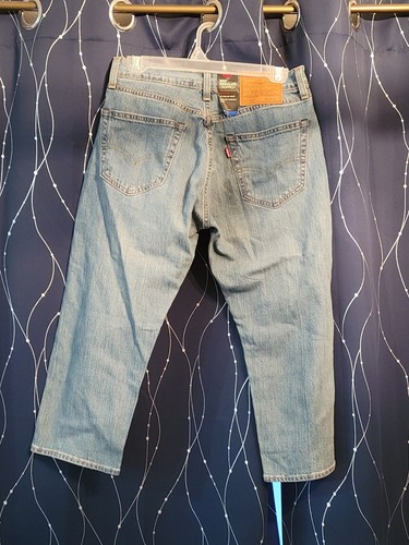 Levis 505 cropped jeans 28W Cool Eco Performance NWT - Picture 4 of 10
