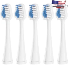 Waterpik AquaSonic Compatible Replacement Toothbrush Heads 5 Count Soft Bristles