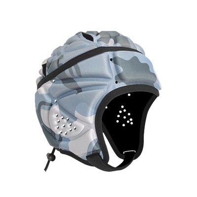 Kids Soft Padded Rugby Helmet Adjustable Headgear Head Protector