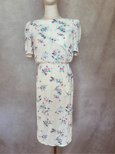 Vintage 1980s Dress Floral