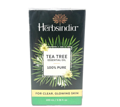 HERBSINDIA 100% Pure Tea Tree Essential Oil, 3.38 fl oz