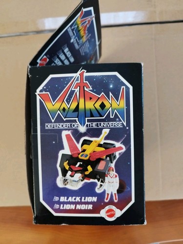 VOLTRON BLACK LION DEFENDER OF THE UNIVERSE 1984 MATTEL NUR BOX - Bild 4 von 6
