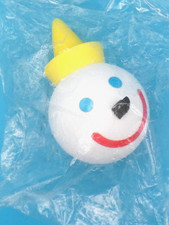 Jack In The Box Classic Clown Hat Antenna Ball Ornament Small Eyes