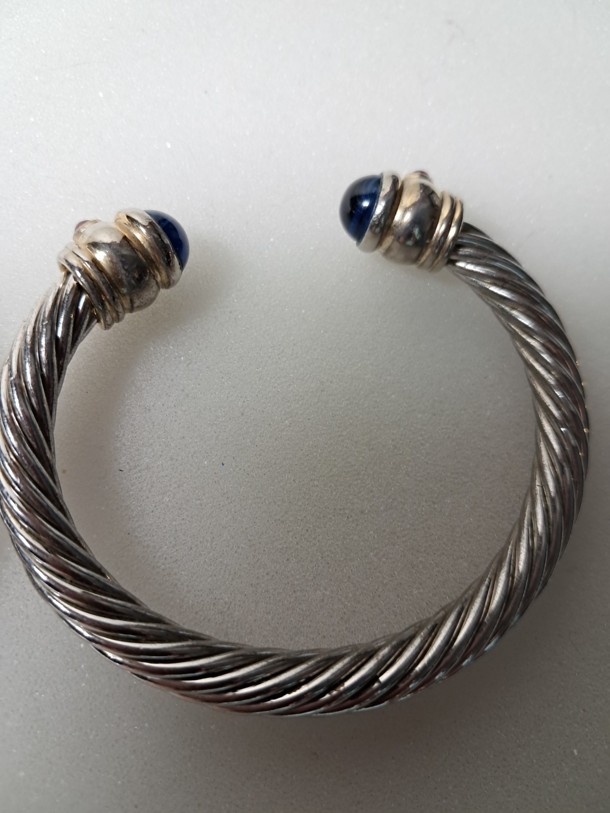 2 Cable Bangle Bracelets - image 7
