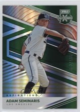 2020 Panini Elite Extra Edition Aspirations Green /499 Adam Seminaris #148 0i4k