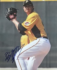 Bryan Morris SIGNED AUTOGRAPHED 8x10 Photo Pittsburgh PIRATES Legend