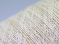 P46 (36€/kg) 1450g SOFT EFFEKT BAUMWOLLE VANILLE-GELB (8) Zwirn Wolle Stretch