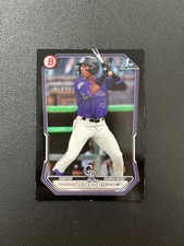 2026 Bowman #BP-150 Wilder Dalis 1st Prospect Base Black 10/10 BJST
