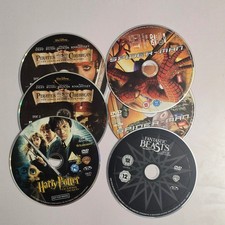 DVD Movie Bundle Spider-Man Harry Potter Pirates of the Caribbean Fantastic