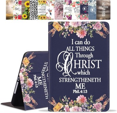 Case for iPad mini 7 2024 & iPad mini 6 2021, PU Leather Folio with Stand