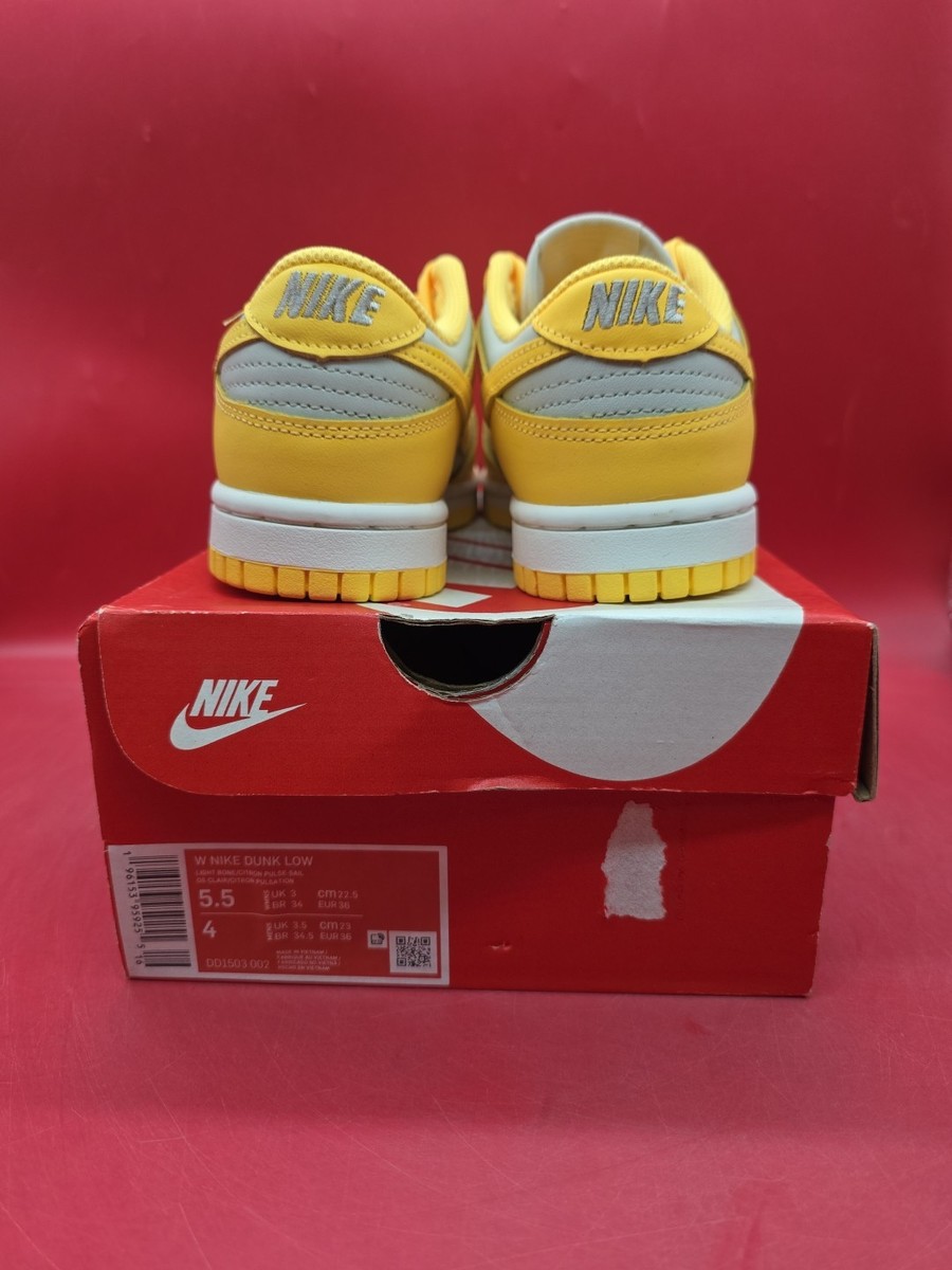 Size 5.5 - Nike Dunk Low Citron Pulse W | eBay