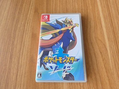 Nintendo Switch Pokemon Sword With Case Japan Import