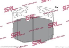 Bremsbelagsatz Vorne Brembo-System für BMW X7 X3 Van X4 X5 X6 G31 G26 ab 15->