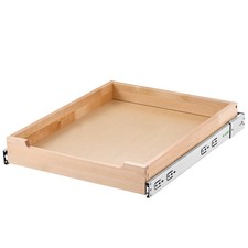Pull Out Cabinet Organizer, 17"W x 21"D Cabinet Drawer, Soft Close Slide out She