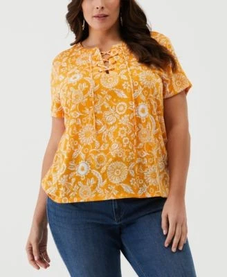 ELLA Rafaella Ella Rafaella Plus Size Paisle 796866506496  RT $69.0