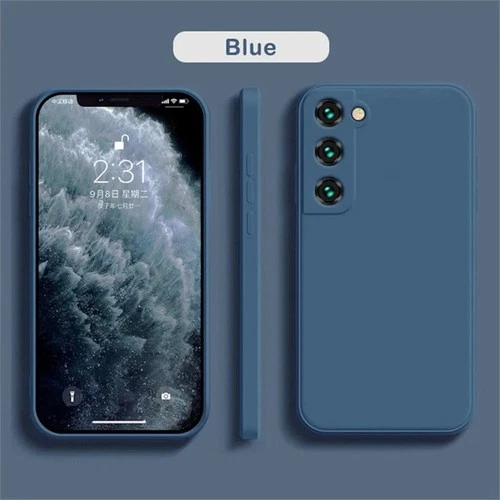 Liquid Silicone Case Samsung Galaxy S26 S25 S24 S23 S22 Luxury Slim Phone Cover - Picture 8 of 14