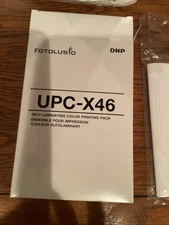 Fotolusio DNP UPC-X46 Self Laminating Color Printing Pack NIB