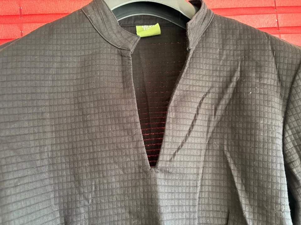 SKFK Schwarzes Skunkfunk-Oberteil, 36/38 langer seitl. Reissverschl., neuwertig - Bild 4 von 4