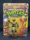 VINTAGE TMNT TEENAGE MUTANT NINJA TURTLES FUGITOID 1990 PLAYMATES UNPUNCHED!
