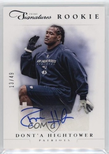 2012 Prime Signatures Signature Silver 13/49 Don’t'a Hightower Rookie Auto RC