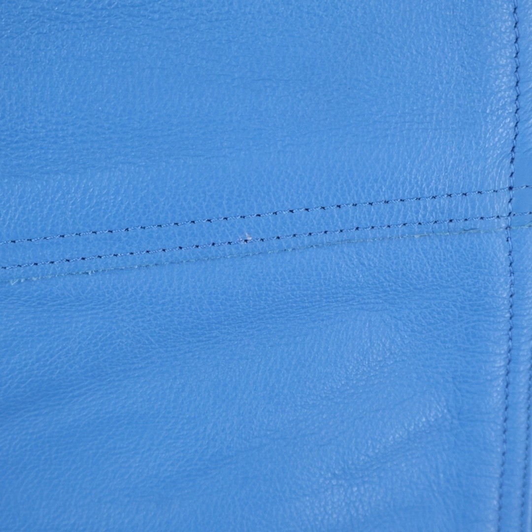 SUPREME 17aw X Vanson Leather Bones Pant Bone Racing Pants Blue Used ad3bad60ad0 thumbnail 6