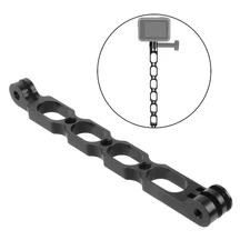 Angle Adjust Alloy Extension Rod Arm Mount Helmet For Gopro Max For Insta.360 t